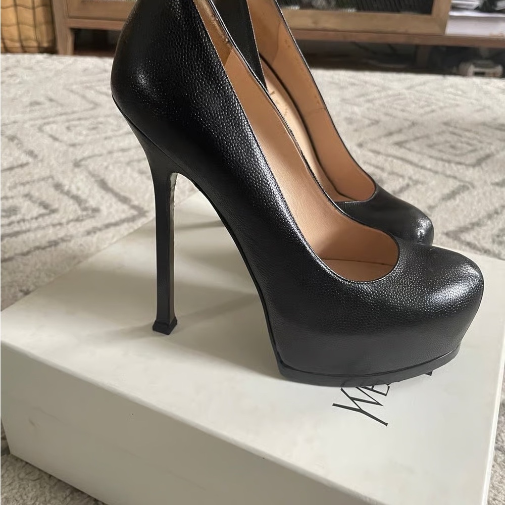 YSL - Black High Heel Pumps - SAINT LAURENT